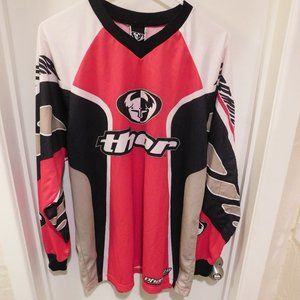 Thor Brand Motocross sleeved shirt Red/Black/White